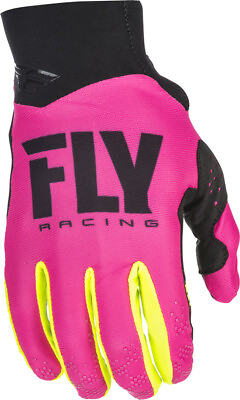 #ad Fly Racing Pro Lite Neon Pink Hi Vis MX Motocross Off Road Gloves Men#x27;s LG 3XL $19.99