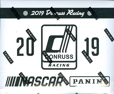 #ad 2019 Panini Donruss Nascar Racing Factory Sealed Jumbo Fat Pack Box $59.95