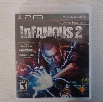 #ad Infamous 2 PlayStation 3 Ps3 Complete CIB $12.99