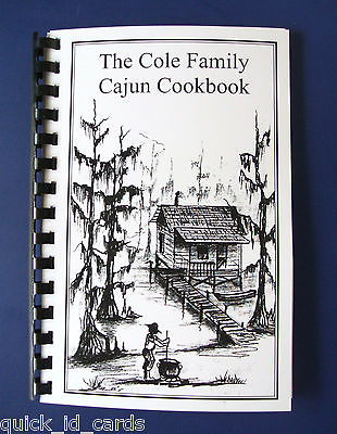#ad The Cole Family Cajun Cookbook. The very best Louisiana recipes. $12.00