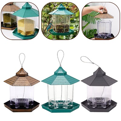 #ad Colorful Bird Feeder Easy to Use and Clean Great for Wild Birds and Pets $21.47