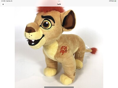 #ad Lion King Simba Son KION Talking Roars Lights up Guard stuffed plush 12quot; Clean $17.94