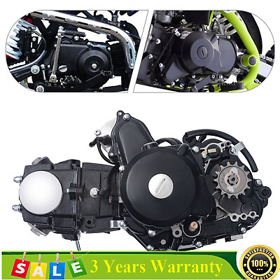 #ad Semi automatic Engine Kit 110CC SEMI AUTO ENGINE MOTOR Electric start CARBURETOR $215.00