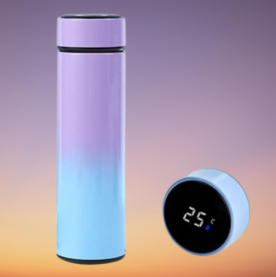 #ad Drink amp; Coffee thermos with temperature control purple and mint color $11.99