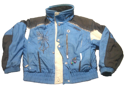 #ad Spyder Ski Jacket Men Large Vintage Coat Thinsulate Dermizax Dynatec Hooded $228.65