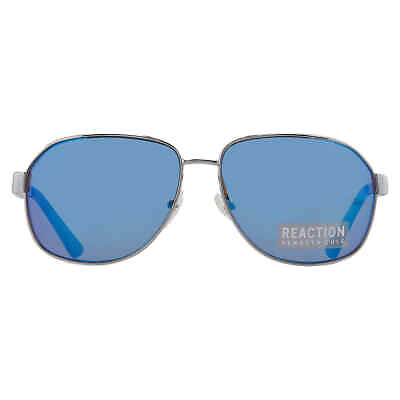 #ad Kenneth Cole Reaction Blue Mirror Men#x27;s Sunglasses RN2809 10X 60 RN2809 10X 60 $25.29