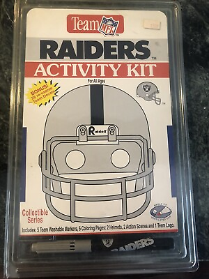 #ad Oakland Raiders Activity Kit $5.50
