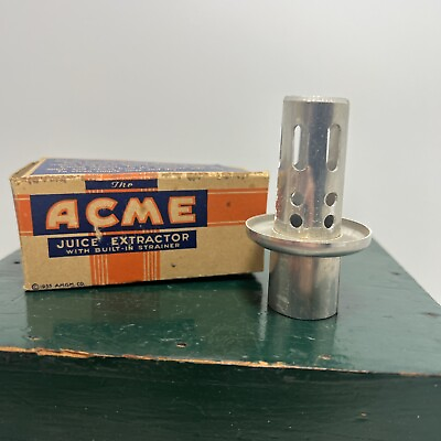 #ad Vintage Acme Juice Extractor quot;Drink from the Orangequot; Free Shipping $19.98
