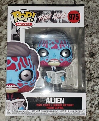 #ad Funko Pop They Live ALIEN 975 Vinyl Figure Collectible IN STOCK NEW IN ECO CASE $18.99