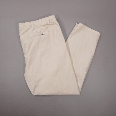 #ad VRST Easy Utility Pants Mens XXL 2XL Khaki Beige Cotton Tencel Stretch Blend $23.88