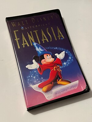 #ad Walt Disney Masterpiece Fantasia VHS Video $2.99