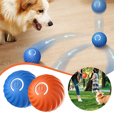 #ad #ad Smart Interactive Dog Toy Automatic Moving Bouncing Rotating Active $9.99