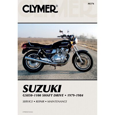 #ad CLYMER Physical Book for Suzuki GS850G GL GS1000G GL GS1100G GL GK M376 $35.95