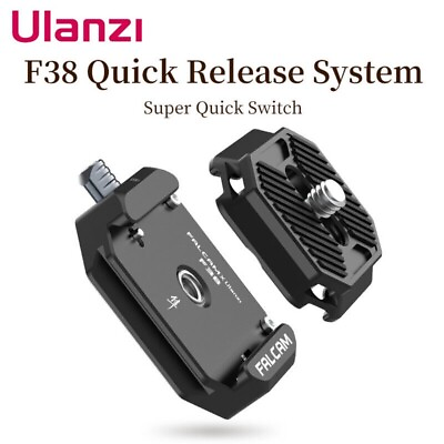 #ad Ulanzi FALCAM F38 Quick Release System Plate for 1 4#x27;#x27; amp; 3 8#x27;#x27; DSLR Camera $24.68