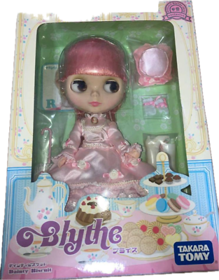 #ad TAKARA TOMY Neo Blythe Dainty Biscuit Doll with Pink Hair Figure Collectible $214.55