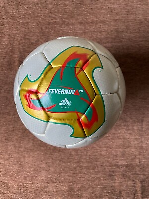 #ad New Adidas FIFA World Cup 2002 FEVERNOVA GOLD Pro Soccer FootBall Match Size 5 AU $49.99