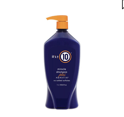 #ad Its a 10 miracle shampoo plus keratin $42.00