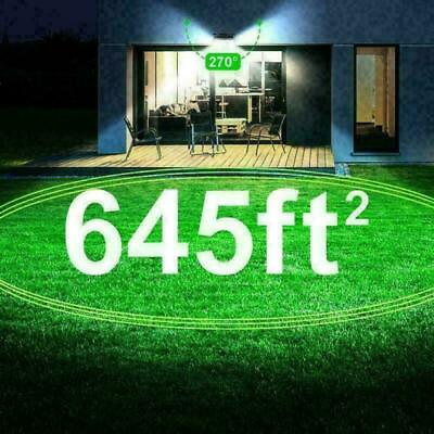 Waterproof LED Solar Powered Light PIR Motion Sensor Outdoor Lamp Wall Garden $14.59