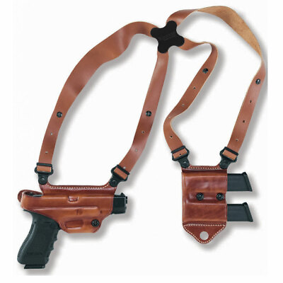 #ad Galco Miami Classic Ii Shoulder Holster Right Hand Tan For Glock 17 22 31 $222.88