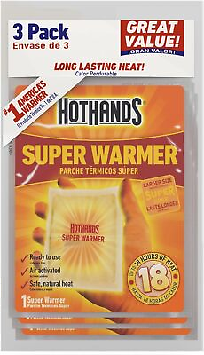 #ad HotHands Body amp; Hand Super Warmers Long Lasting Natural Odorless Air Activated $29.00