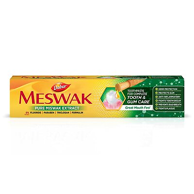 #ad Dabur Meswak Miswak Siwak Toothpaste For Complete Tooth amp; Gum Care $49.28