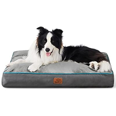 #ad Entire Waterproof Large Dog Bed 4 inch Thicken 36.0quot;L x 27.0quot;W x 4.0quot;Th Grey $44.29