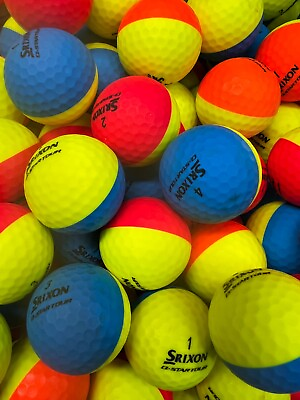 #ad Srixon Divide Q Star....12 Premium AAA Used Golf Balls Asst. Color $22.95