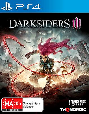 #ad Darksiders III 3 Hack And Slash Adventure Fighting Game Sony Playstation 4 PS4 AU $42.00