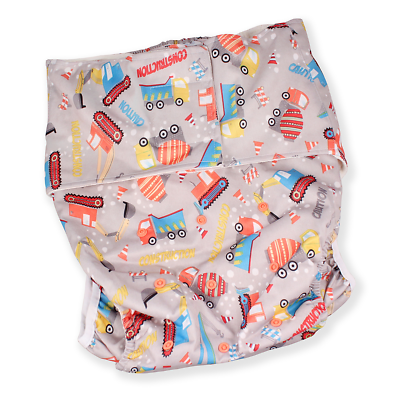#ad Rearz Construction Bamboo Luxury Adult Pocket Diaper Nappy $37.95