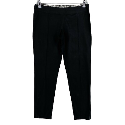 #ad RRP €179 PIANURASTUDIO Black Skinny Dress Pants Trousers Size IT 48 EU 44 UK 16 $36.67