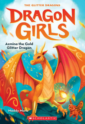 #ad Azmina the Gold Glitter Dragon Dragon Girls #1 Paperback GOOD $3.78