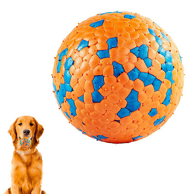 #ad Chew Proof Dog Ball Dog Balls For Aggressive Chewers Floating Ball Fetch Toy $11.77