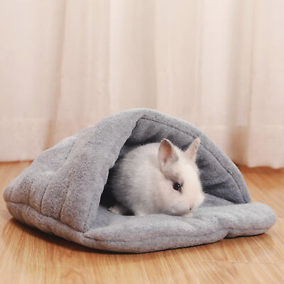 #ad Hamster Bed Comfortable Non sticky Hair Small Animal Bed Nest Fashion $10.13