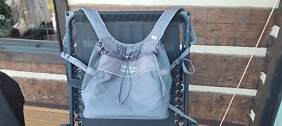 Outward Hound PoochPouch Dog Front Carrier w Interior Harness Clip Grey $14.95