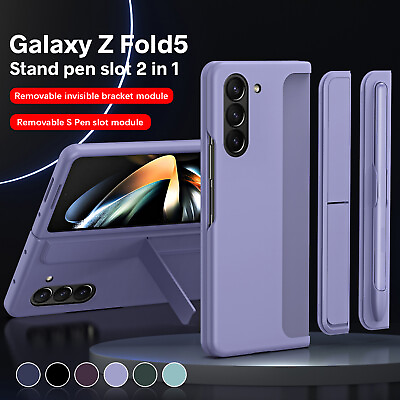#ad Shockproof Holder Protective Slim Case Cover For Samsung Galaxy Z Fold 5 4 3 5g $15.22
