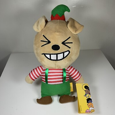 #ad Kakao Friends Christmas Plush 13” Ryan Dog Elf Suit $19.95