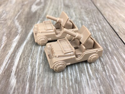 #ad VTG 1976 Milton Bradley Chopper Strike 2 Replacement Jeep Game Pieces Only $4.99