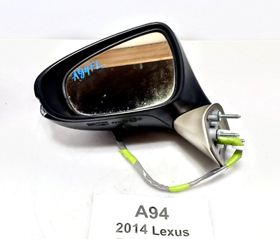 #ad ✅ 13 16 OEM Lexus ES350 XV60 Front Left Driver Rear View Heated Mirror Tan NOTE* $139.45