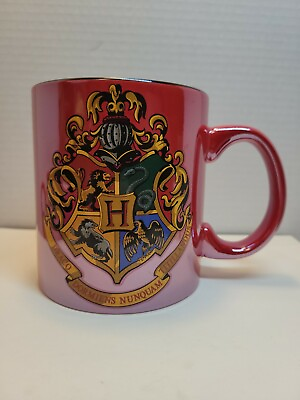 #ad Harry Potter Crest Draco Dormiens Nunquam Titillandus 20 Mug Iridescent BB83 $19.99
