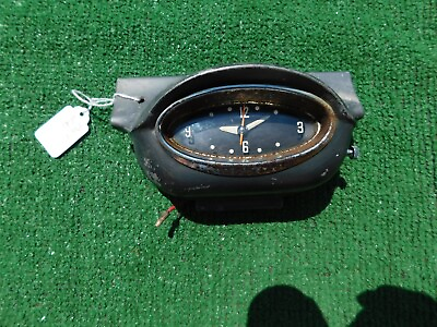 #ad 1957 Oldsmobile dash clock with housing 57 Olds 98 Super 88 $65.00