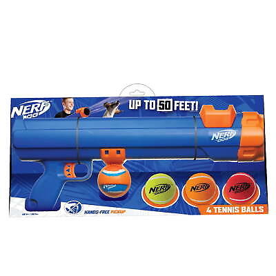 #ad 20 inch Tennis Ball Blaster Dog Toy with 4 Balls amp; Ball Clip $23.33