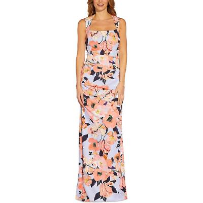 #ad Adrianna Papell Womens Pleated Long Evening Dress Gown BHFO 4319 $26.99