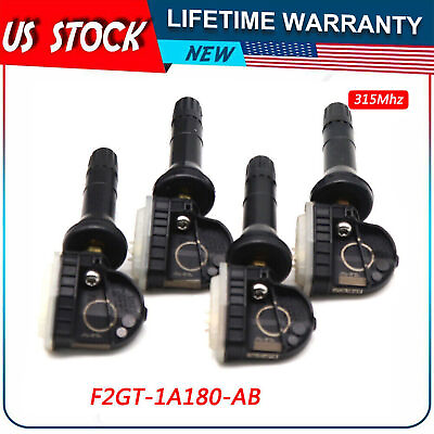 #ad 4x TPMS F2GT 1A189 AB TIRE PRESSURE SENSOR For Ford F 150 EDGE MUSTANG $19.99