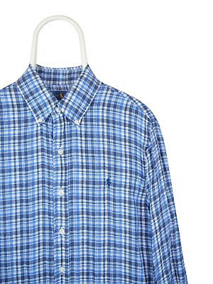 #ad Ralph Lauren slim linen shirt $39.00
