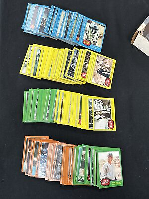 #ad 1977 Star Wars Cards PICK YOUR CARD BUILD YOUR SET $5.00