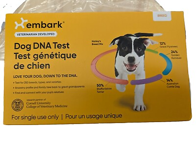 #ad #ad Dog DNA Test Breed Identification Kit April 24 FREE Shipping $44.96