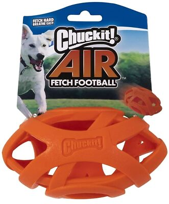 #ad Dog Chuckit Breathe Right Fetch Football 1 count $19.18