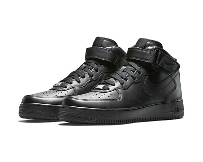 #ad Nike Air Force 1 Mid ’07 Black Size 7 8 US Mens Athletic Shoes AU $129.99