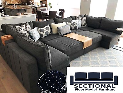 #ad Sectional Customizable Couch Washable Covers Floor Model $6500.00
