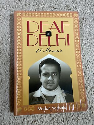 #ad Deaf in Delhi: A Memoir Deaf Lives Series Vol. 4 Paperback FREE SHIPPING $12.97